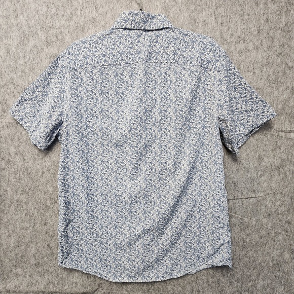 Lot of 2 UNTUCKit Norkeliunas Shirts Mens L Slim Fit Floral Button Short Sleeve - Picture 3 of 14